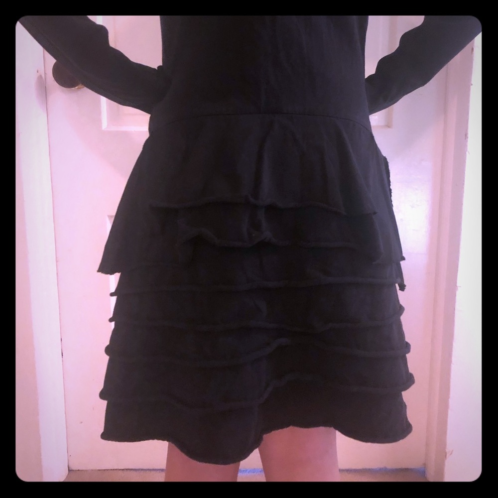 Girls size 11-12 no added sugar black dress!